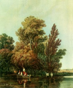 „Basen wędkarza”, 1809, 1946. autorstwa John James Chalon