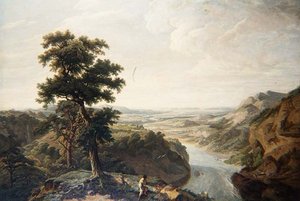 Rzeka Severn, patrząc w stronę morza