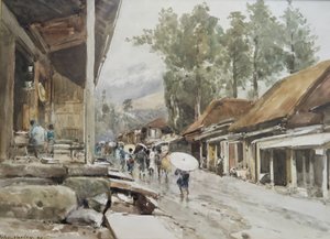 Deszczowy dzień w Nikko
