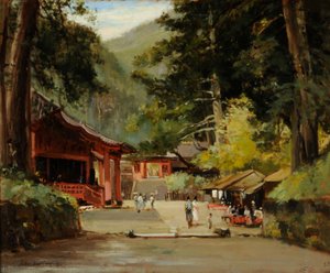 Wejście do Mauzoleum Jyemiten, Nikko, Japonia
