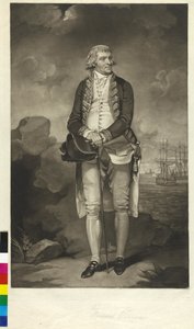 Edward Vernon autorstwa John Jones