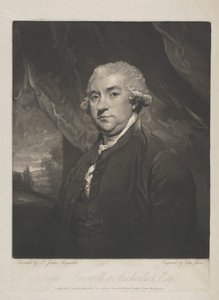 James Boswell z Auchinleck, Esq. autorstwa John Jones