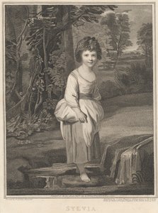 Lady Gertrude Fitzpatrick jako Sylwia autorstwa John Jones