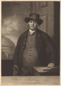 Richard Tattersall autorstwa John Jones after Thomas Beach