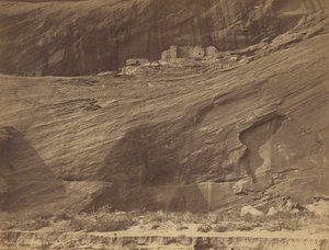 Ruiny Cliff Dwellings, Canyon de Chelly, 1889 (zdjęcie)