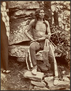 Yellow Bear, z narodu Muscogee w Okmulgee autorstwa John K. Hillers