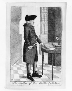 Portret Adama Smitha 1723-1790 Autor Bogactwa narodów, 1790