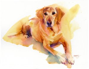 Portret katastrofy, 2016, (akwarela)
