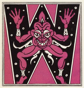 Zdobienie „Historia Aladyna i cudowna lampa” (kolor lito) autorstwa John Kettelwell
