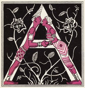 Zdobienie „Historia Aladyna i cudowna lampa” (kolor lito) autorstwa John Kettelwell