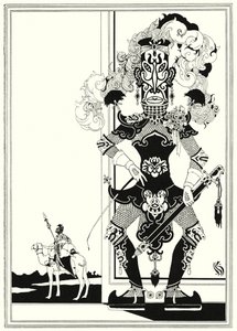 Ilustracja do Historii Aladyna i cudownej lampy (lito)