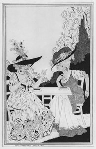 Ilustracja do „Drogi świata” Williama Congreve