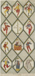 Betley Glass Window - Morris Dancers: grawerowanie, nd [1751-1790] (druk)