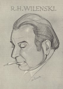 R H Wilenski, angielski krytyk sztuki i pisarz autorstwa John L. Pemberton