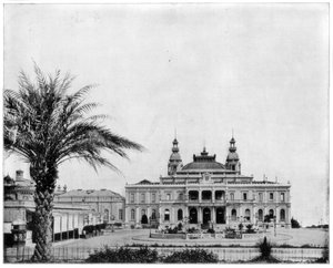 Kasyno, Monte Carlo, koniec XIX wieku. autorstwa John L. Stoddard