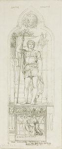 Studium na witraż autorstwa John La Farge