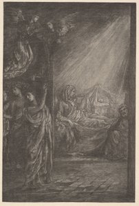 Narodzenia.n.d. autorstwa John La Farge