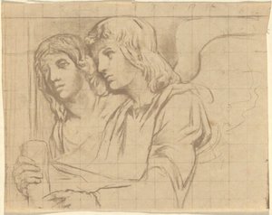 Dwa Anioły dla Trinity Church w Bostonie autorstwa John La Farge