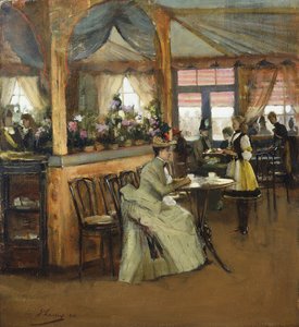 Kubek Czekolady autorstwa John Lavery