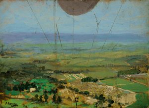 Z balonu latawca, Roehampton autorstwa John Lavery