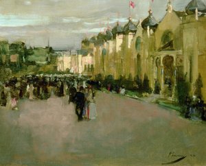 Międzynarodowa Wystawa w Glasgow, 1888 autorstwa John Lavery