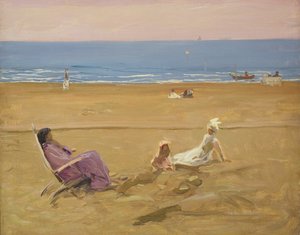Na plaży autorstwa John Lavery