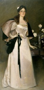 Portret panny Mary Burrell autorstwa John Lavery
