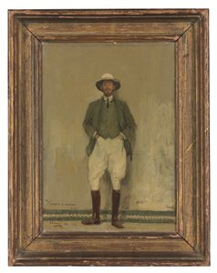 Portret Waltera B. Harrisa, ok. 1907 (olej na płótnie) autorstwa John Lavery