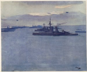 The Firth of Forth, wiatr, 1917, z British Artists na froncie, kontynuacja The Western Front, 1918