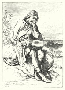 nordycka pieśń bojowa (grawerowanie) autorstwa John Lawson