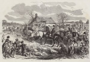 Prawdziwe Święta Bożego Narodzenia autorstwa John Leech