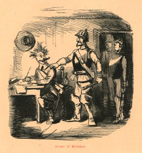 Aresztowanie Wildmana, 1897. autorstwa John Leech