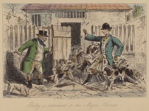 Billy zostaje przedstawiony burmistrzom Harriers autorstwa John Leech