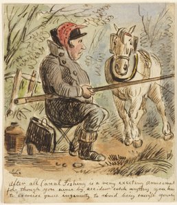 Wędkarstwo kanałowe autorstwa John Leech