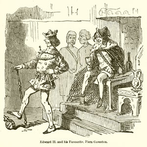 Edward II i jego ulubieniec, Piers Gaveston