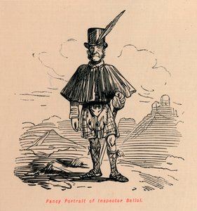 Fantazyjny portret inspektora Balioi, ok. 1860, ok. 1860 autorstwa John Leech