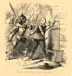 Felton przyznaje, że zabił księcia w 1897 roku. autorstwa John Leech