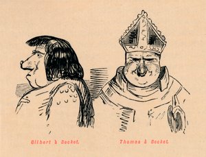 Gilbert a Becket, Thomas a Becket, c1860, c1860 autorstwa John Leech