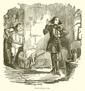 Joanna go przymierza autorstwa John Leech