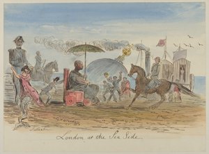 Londyn nad morzem autorstwa John Leech