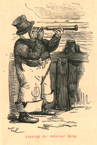 Poszukiwanie admirała Bynga, 1897. autorstwa John Leech