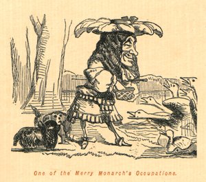 Jedna z okupacji Wesołych Monarchów, 1897. autorstwa John Leech