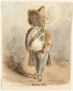Paryż 1856 autorstwa John Leech