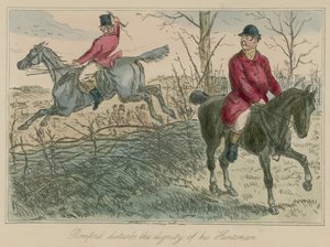 Romford narusza godność swojego Łowcy autorstwa John Leech