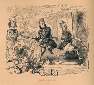 Rozliczenie rachunku, ok. 1860, ok. 1860 autorstwa John Leech