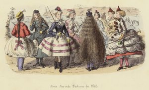 Niektóre ubrania nad morzem na rok 1863