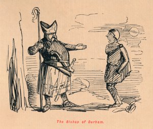 Biskup Durham, ok. 1860, ok. 1860 autorstwa John Leech