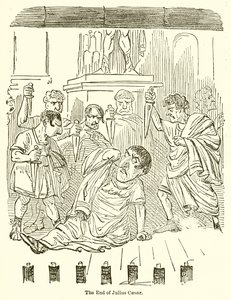 Koniec Juliusza Cezara autorstwa John Leech