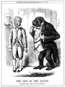 Lew sezonu, 1861 autorstwa John Leech