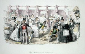 Małżeńskie Tattersalls autorstwa John Leech
